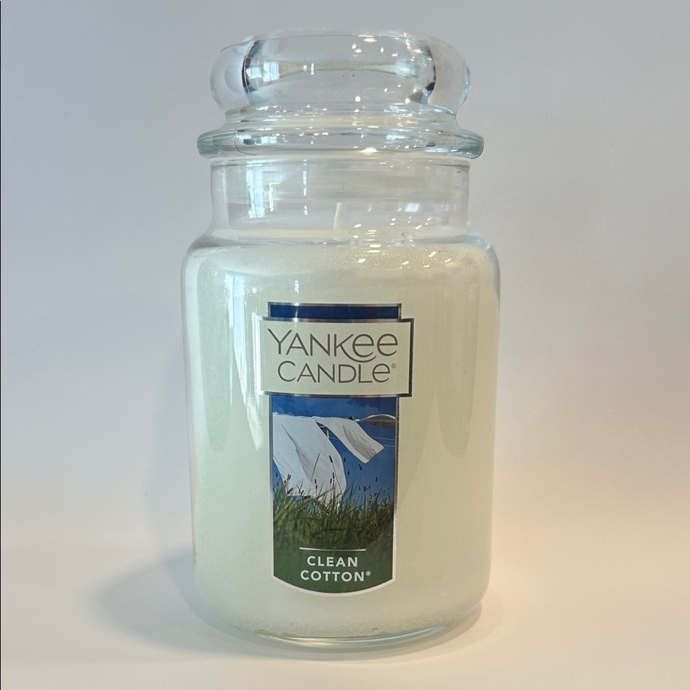 Yankee Candle Clean Cotton Jar - Cream